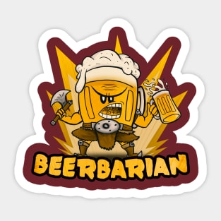 Beerbarian Sticker